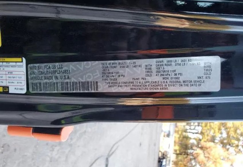 2023 Jeep Gladiator Overland