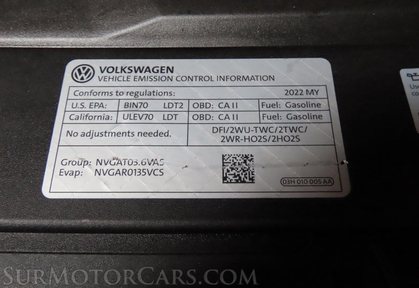 2022 Volkswagen Atlas SE w/Technology - Image 55