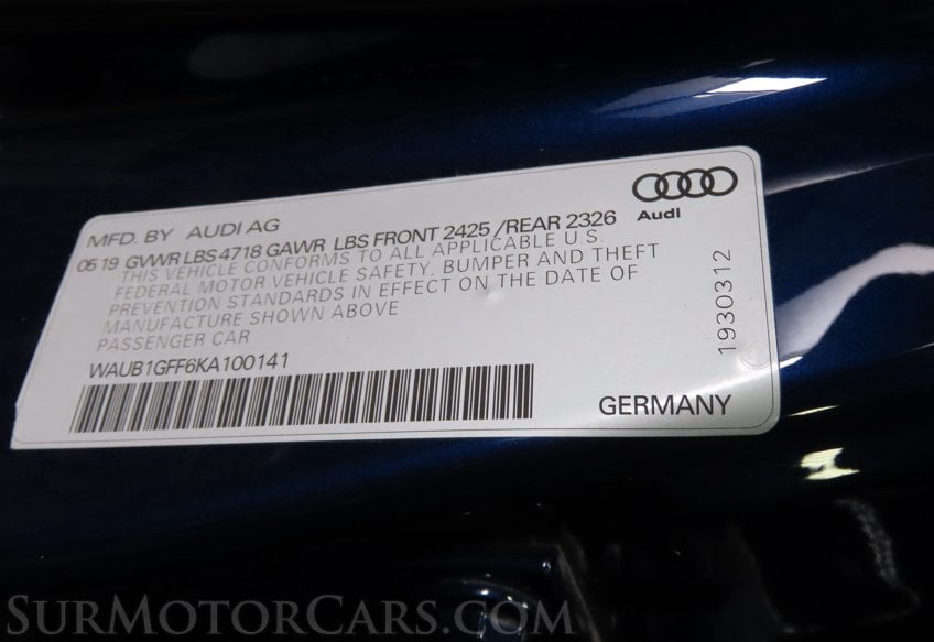 2019 Audi S3 S3 - Image 24