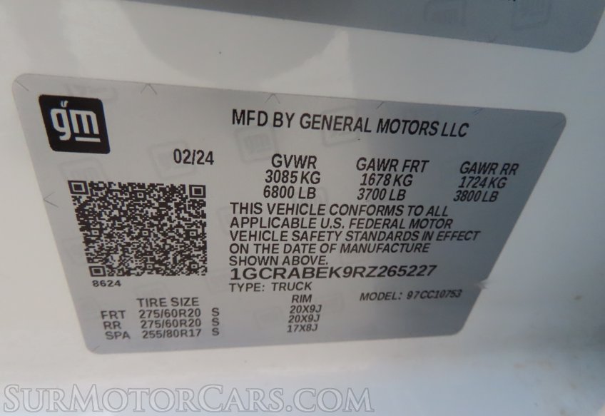 2024 Chevrolet Silverado 1500 Custom - Image 52