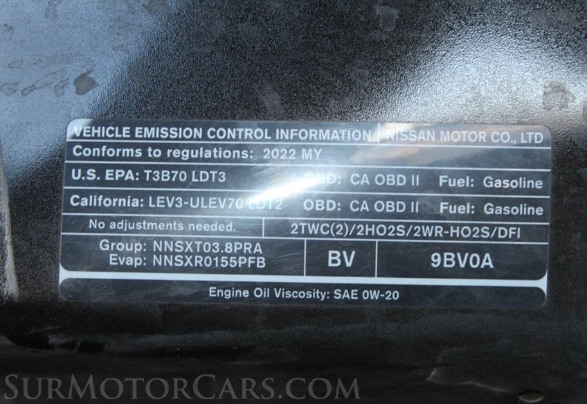 2022 Nissan Frontier 4x4 S - Image 52