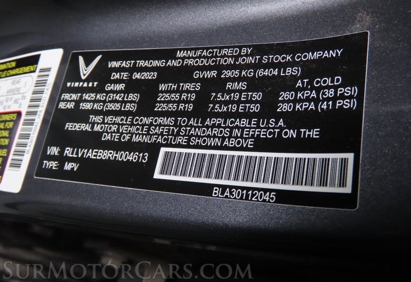 2024 Vinfast VF8 ECO - Image 46