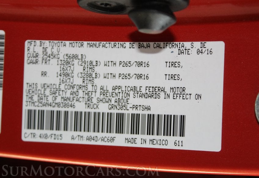 2016 Toyota Tacoma - Image 50