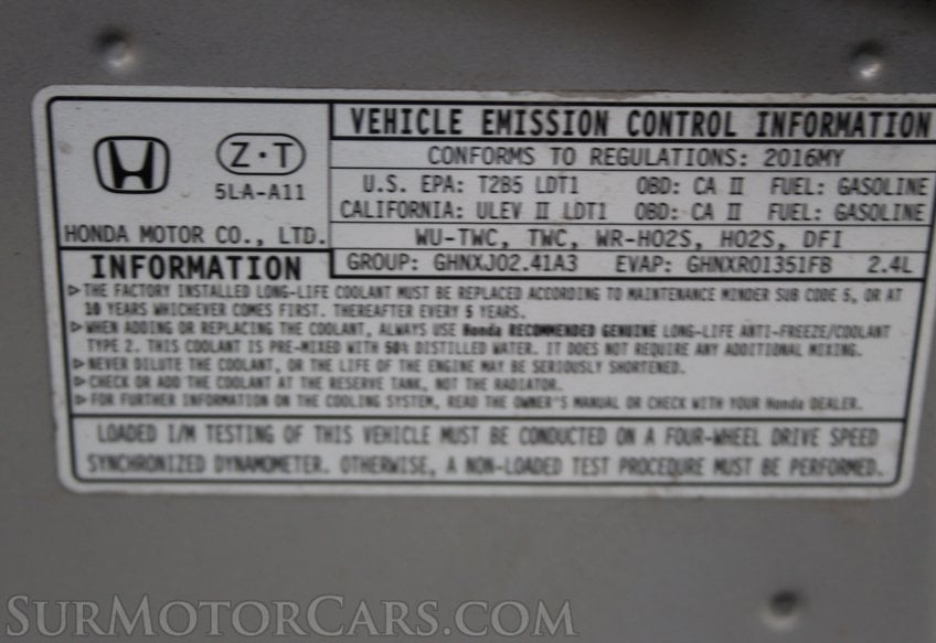 2016 Honda CR-V AWD EX-L - Image 65