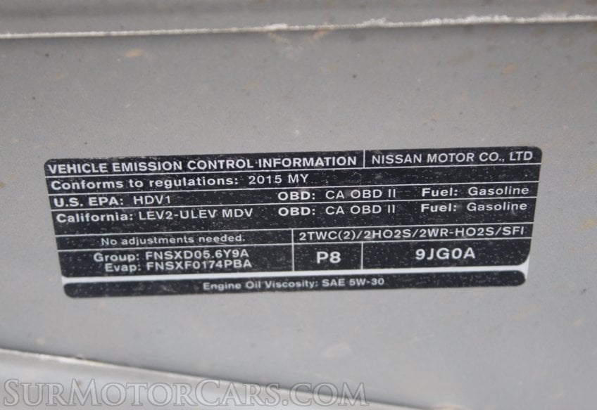 2015 Nissan NV 3500 HD S - Image 67